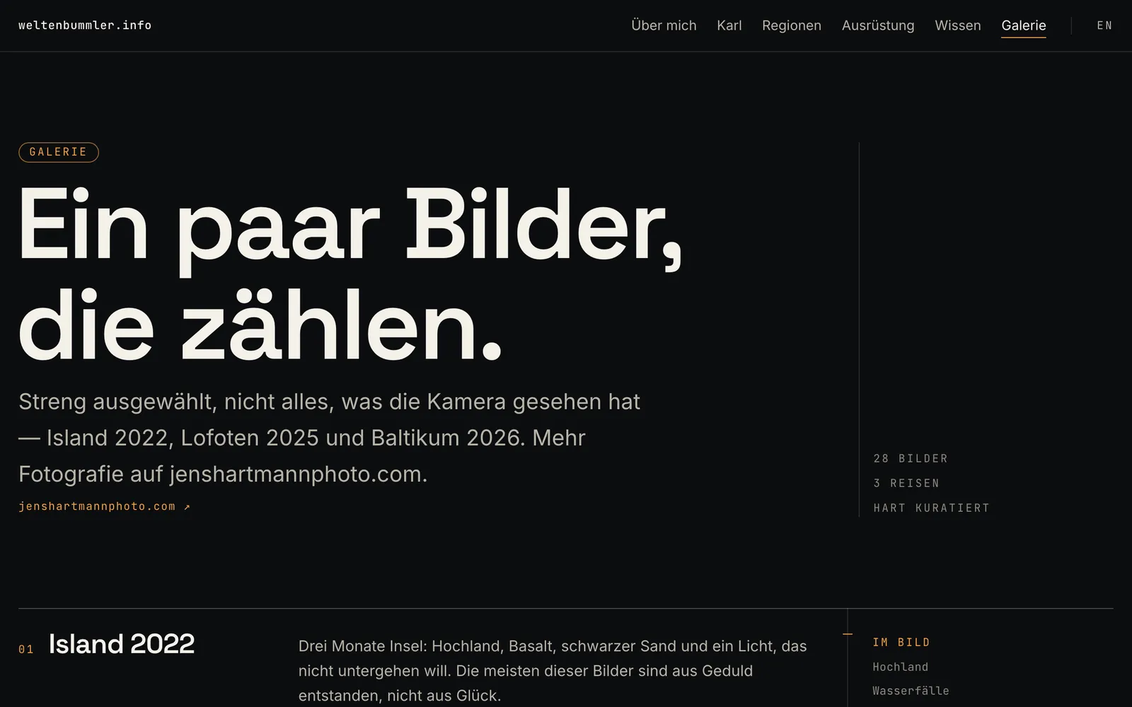 Ein paar Bilder